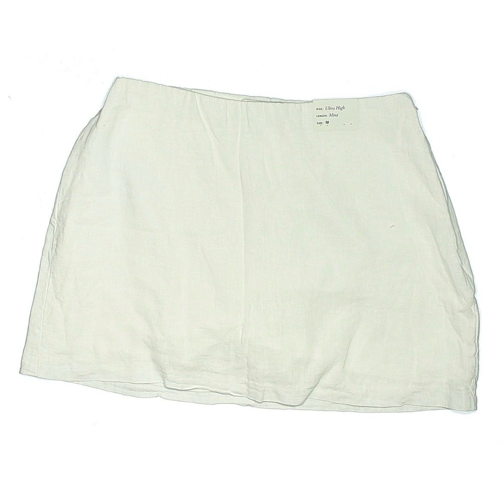 Abercrombie & Fitch Cream Mini Skirt